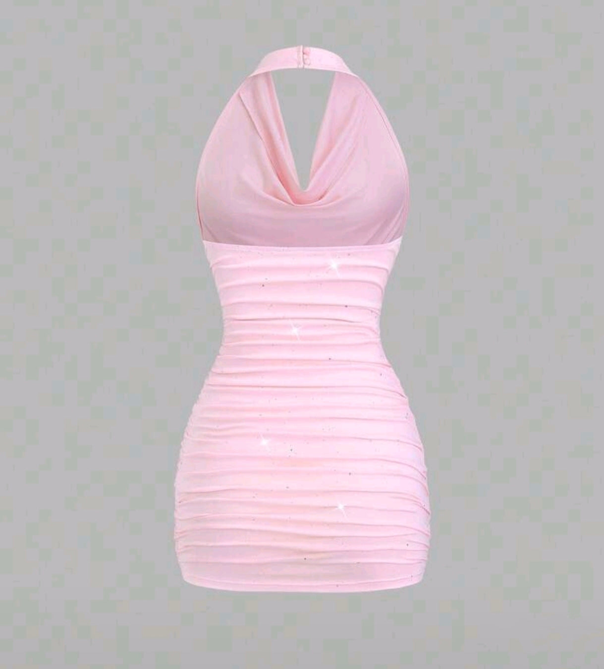 Růžové Glow Mini šaty