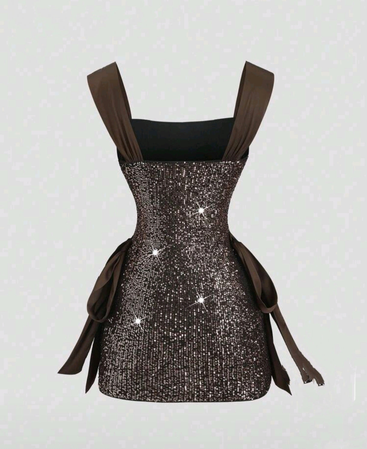 Mini šaty Chocolate Sparkle
